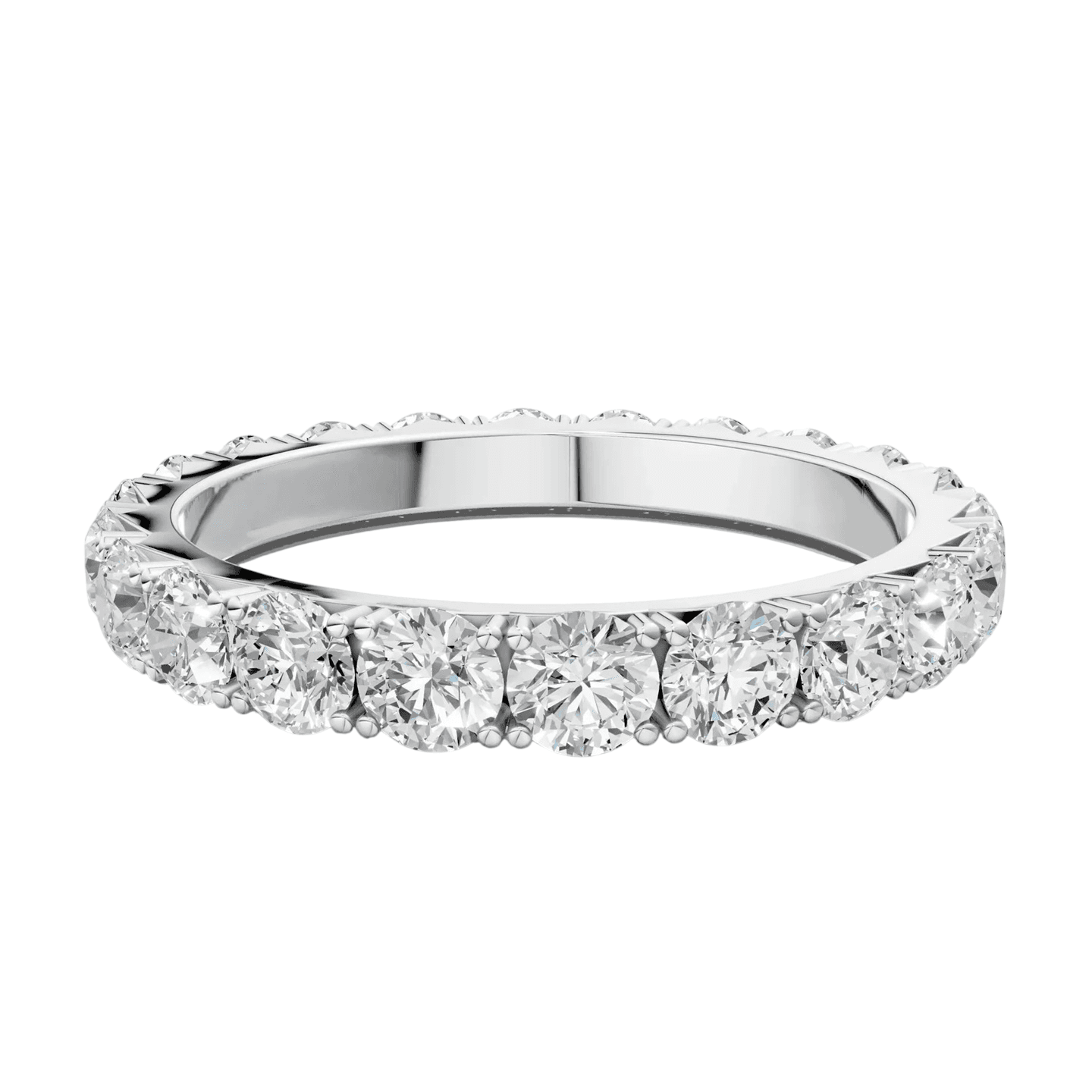 Sparkle with a 2ct Lab-Grown Diamond Band for $399