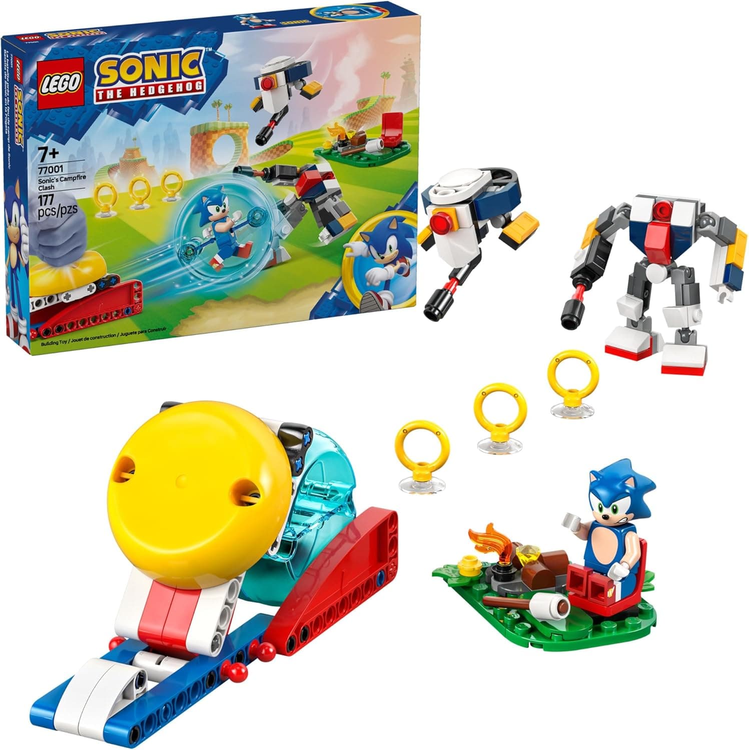 Build the Iconic Sonic Campfire Adventure with LEGO Sonic The Hedgehog