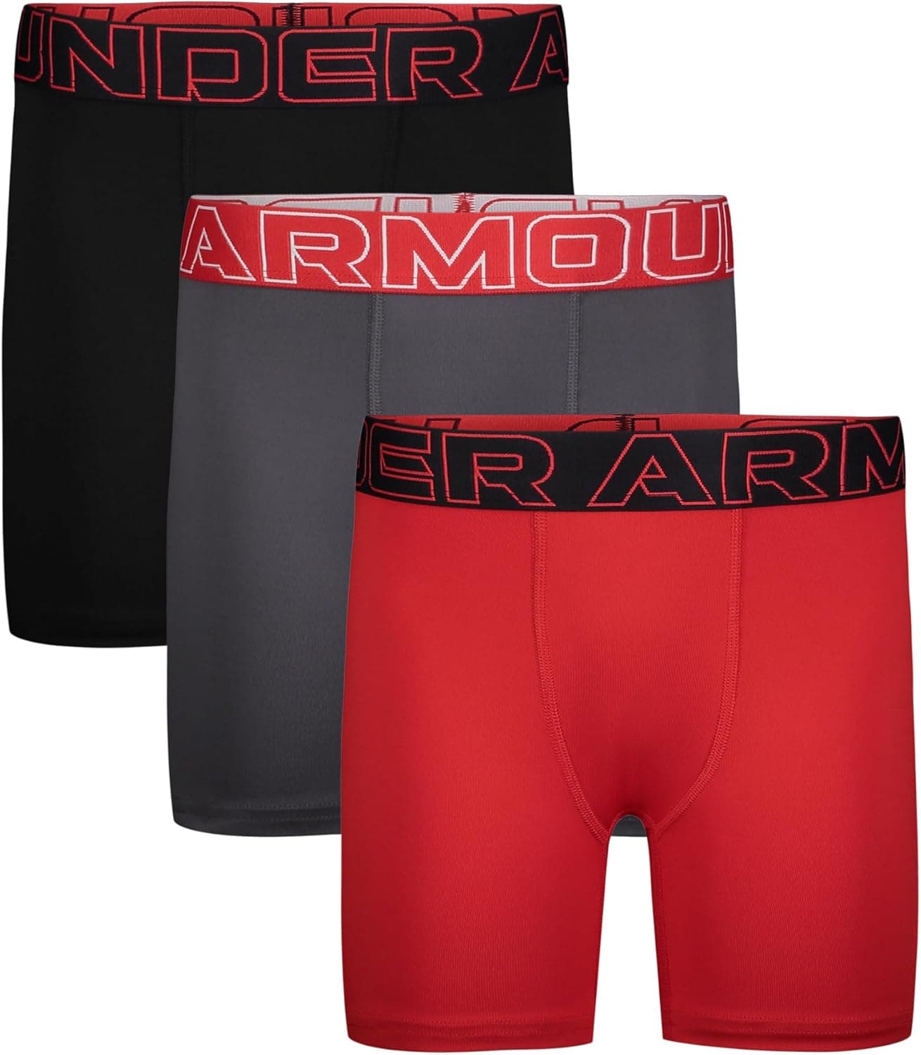 Save Big on Under Armour Kids' Performance Tech Boxer Briefs