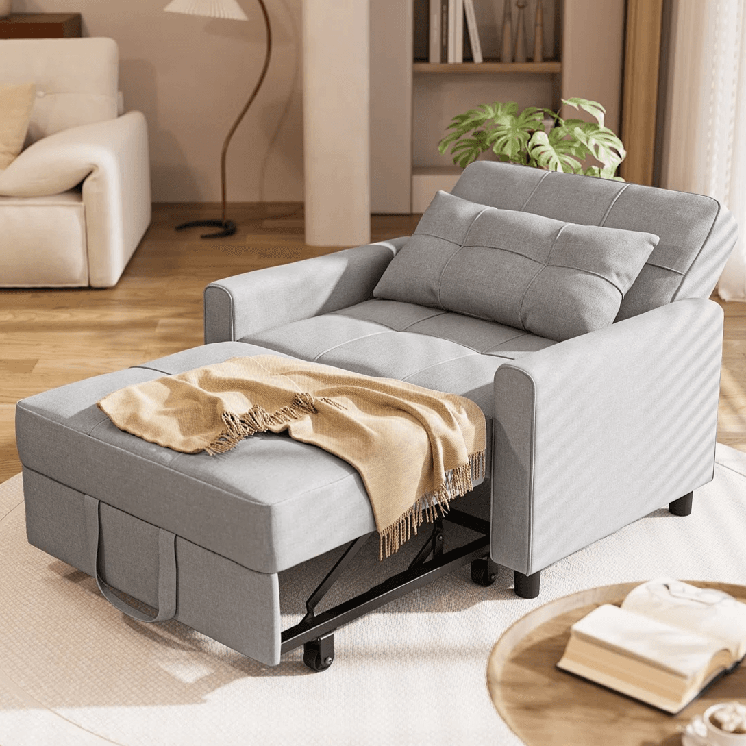 Pull-Out Reclining Chair Bed Discounted 68% at Wayfair
