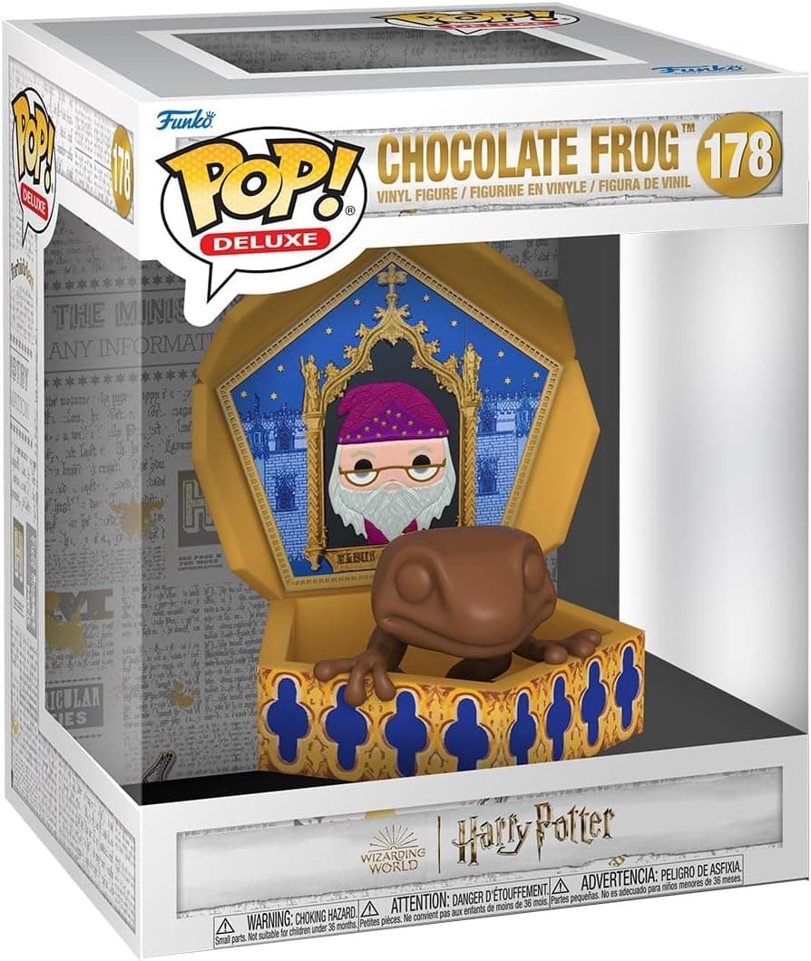 Funko Pop Deluxe: Harry Potter Chocolate Frog Collectible Vinyl Figure