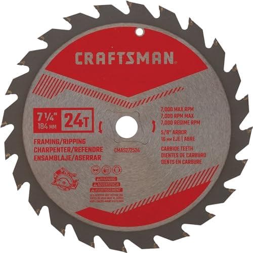 Powerful Craftsman Circular Saw Blade for Framing and Ripping