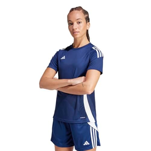 Adidas Tiro 24 Jersey: Women's Navy Blue Sportswear, 57% Off