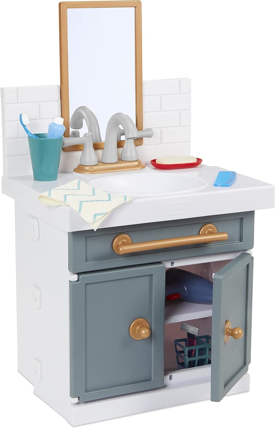 Little Tikes First Bathroom Sink: Pretend Play with Real Faucet