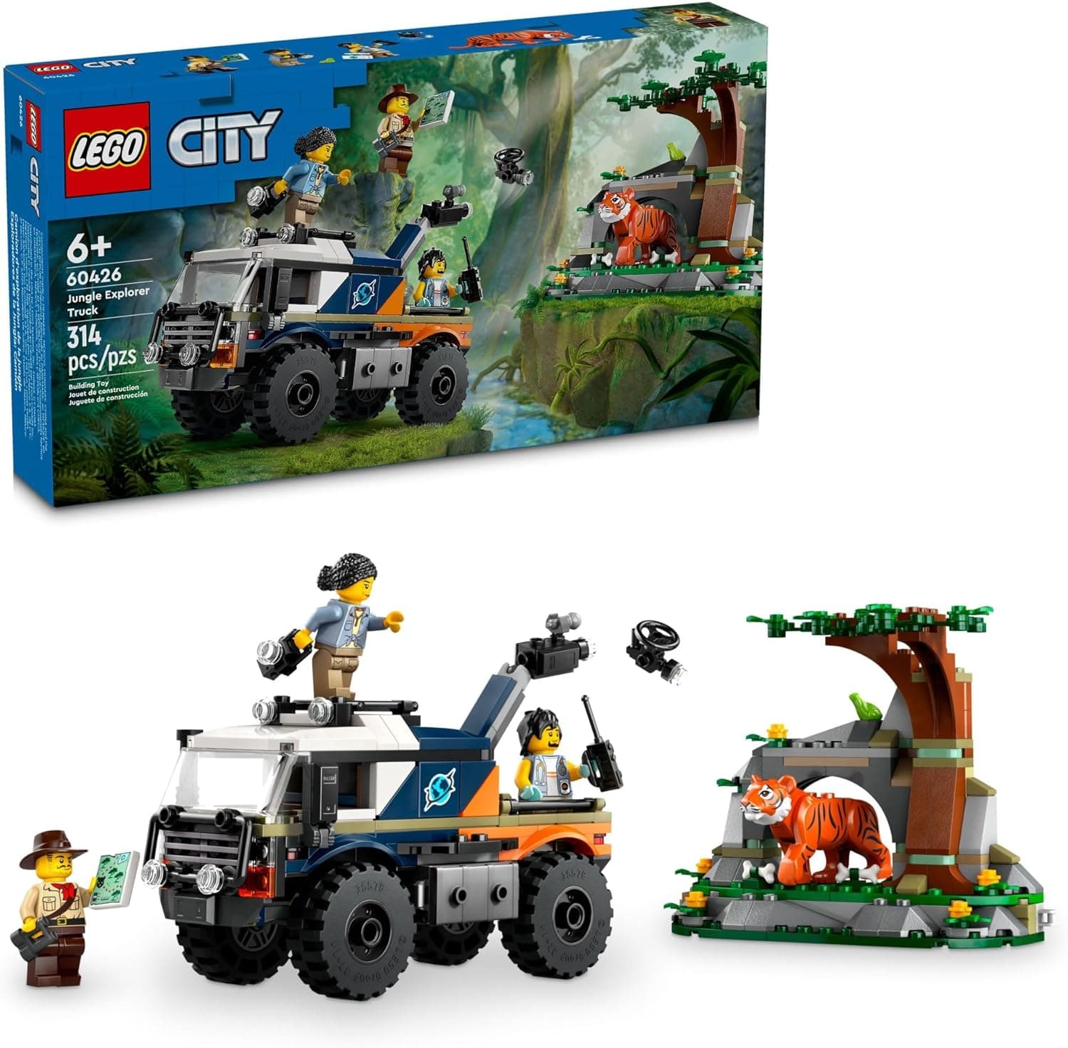 LEGO City Jungle Explorer Off-Road Truck - Exciting Toy Adventure