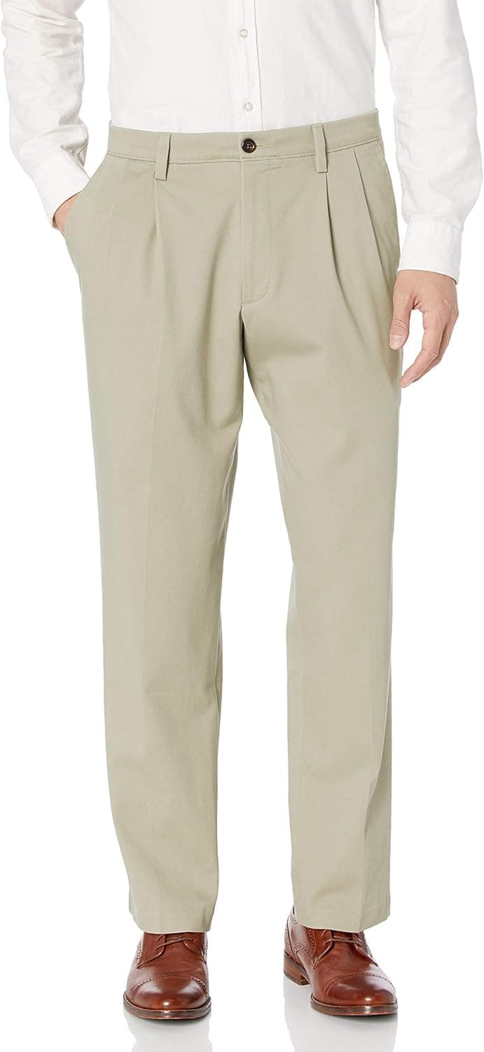 Classic Comfort: Dockers Pleated Khakis - Up to 50% Off