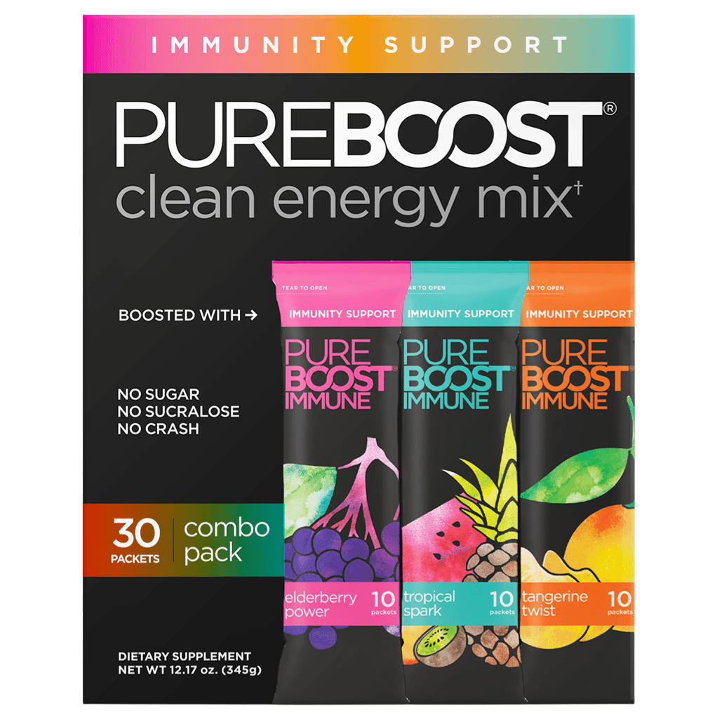Pureboost Immune Clean Energy Mixes - 43% Off at $20