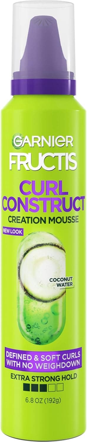 Garnier Fructis Curl Mousse: Volumizing Hair Care
