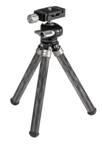 Sturdy Carbon Fiber Tripod with Ball Head: Capture Stunning Shots