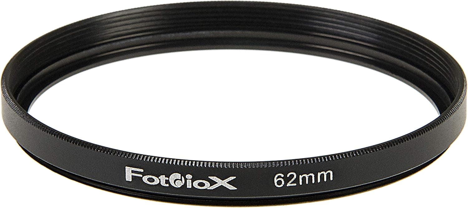 Fotodiox Metal Spacing Ring - 62mm, Anodized Black