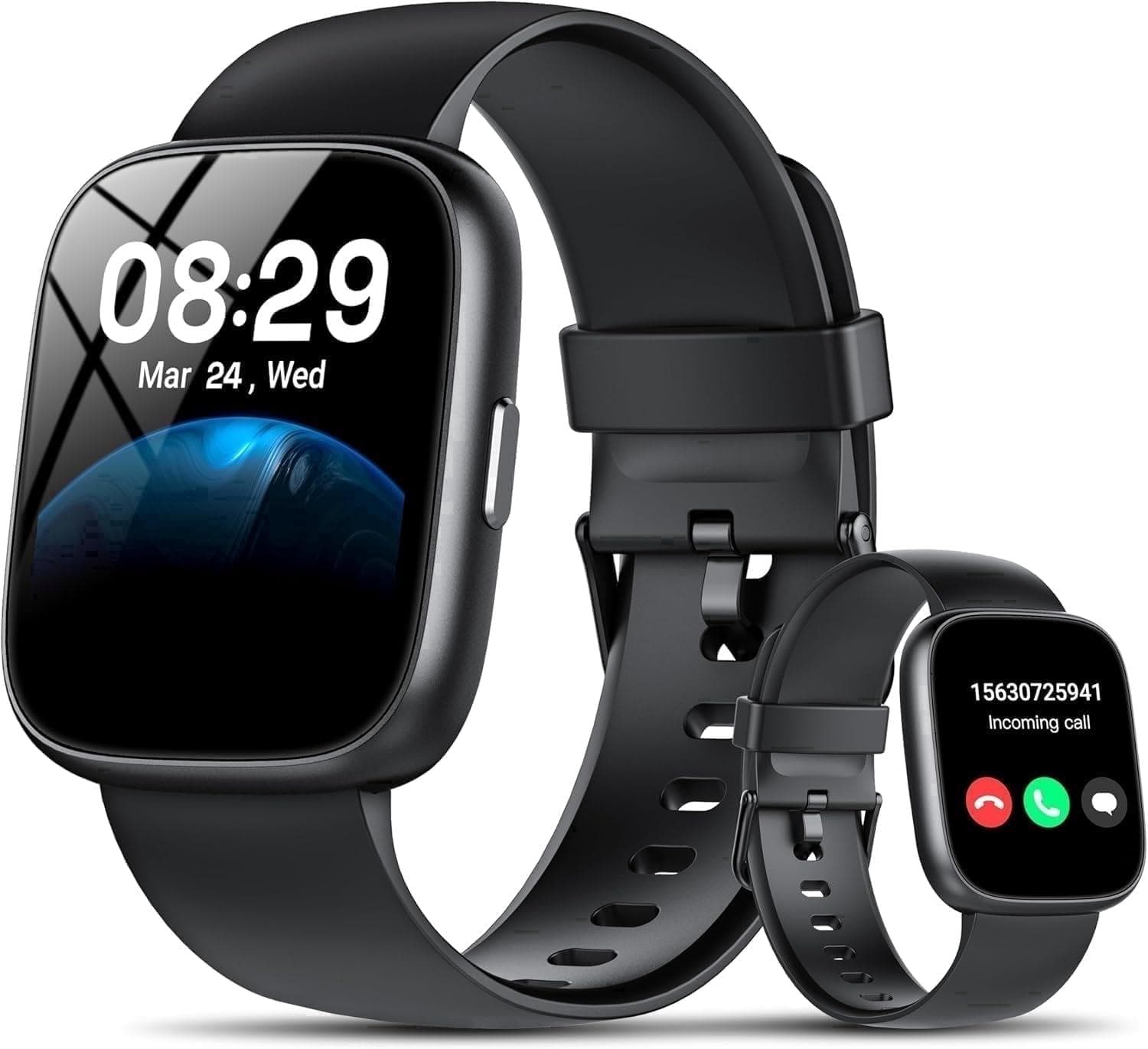 Cillso 1.83" HD Touchscreen Fitness Tracker with Alexa