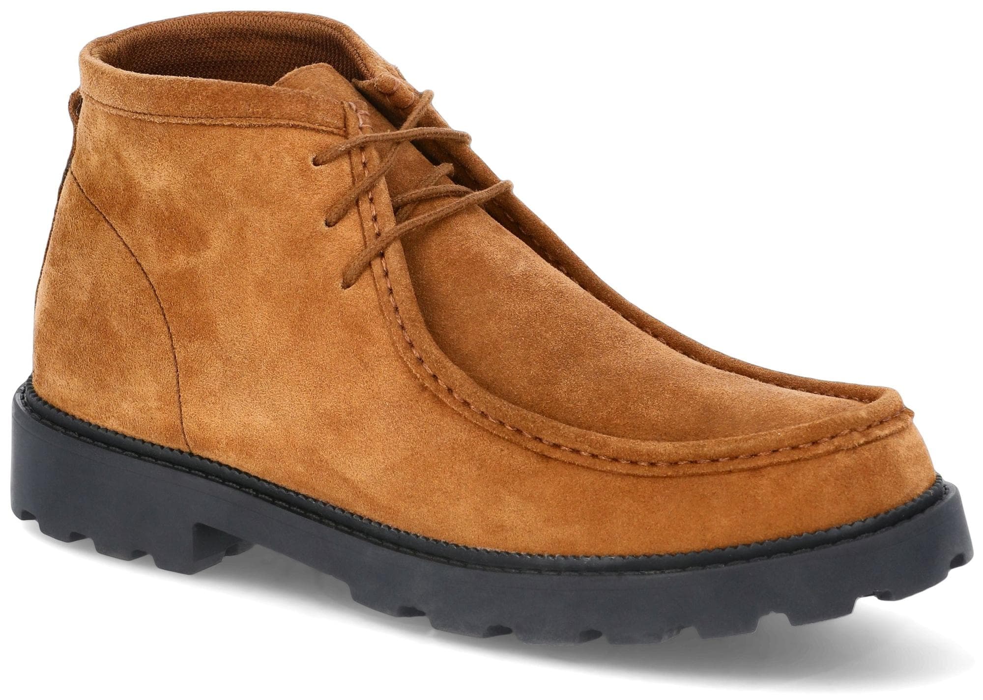 No Boundaries Men's Suede Mid-Top Derby Shoes - 40% Off