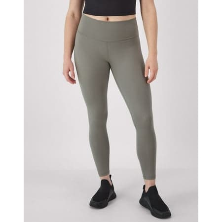 Hanes Moves Leak Protection 7/8 Leggings, 25" Cool Grey 2XL Women's