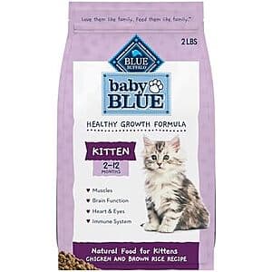 Blue Buffalo Dry Kitten Food - Nourishing Chicken and Rice