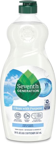 Save 31% on Seventh Generation Liquid Dish Soap