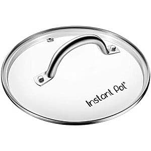 Instant Pot 6-Quart Tempered Glass Lid with Stainless Steel Trim