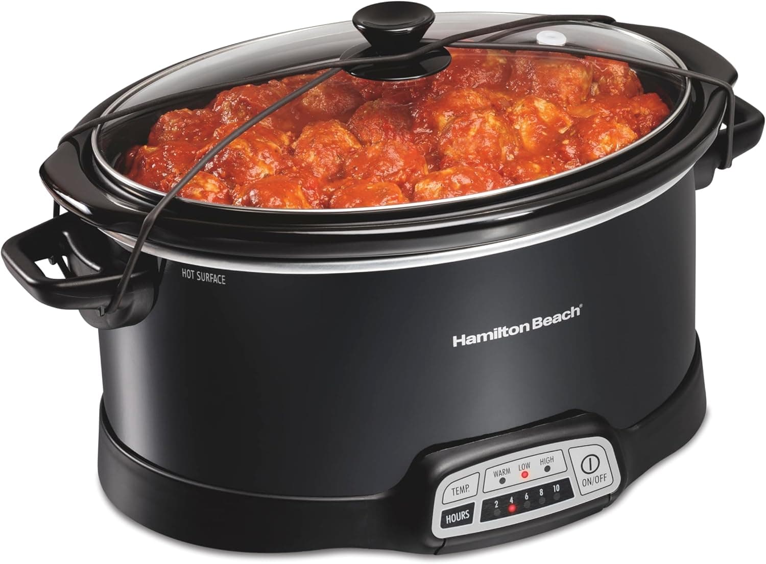 Hamilton Beach 7-Quart Programmable Slow Cooker - Travel-Friendly