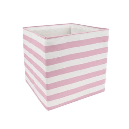 Modern Moments By Gerber Baby Foldable Poly Square Storage Bin, Infant Pink