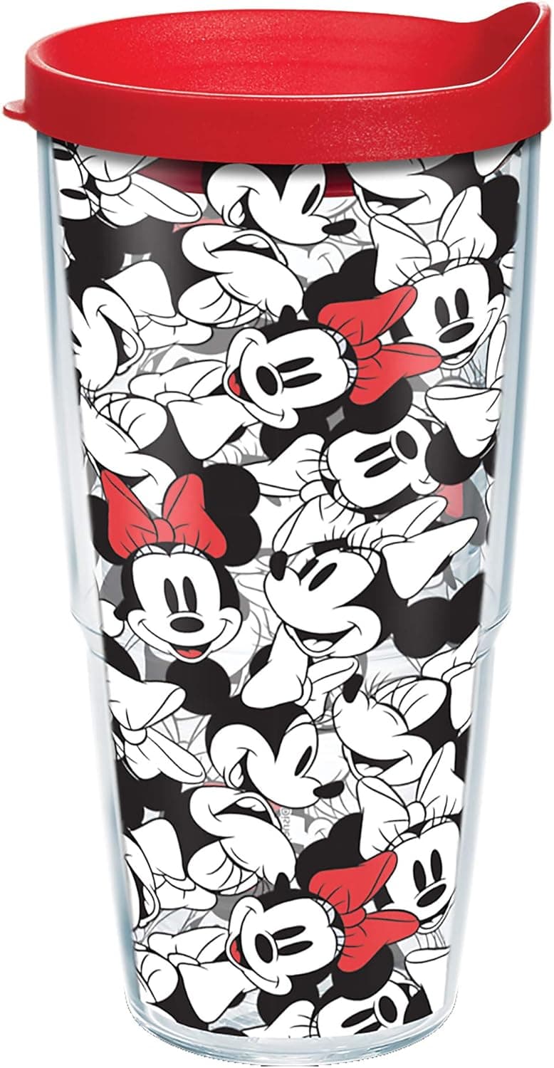 Insulated Disney Minnie Mouse Tumbler - Keeps Drinks Hot or Cold