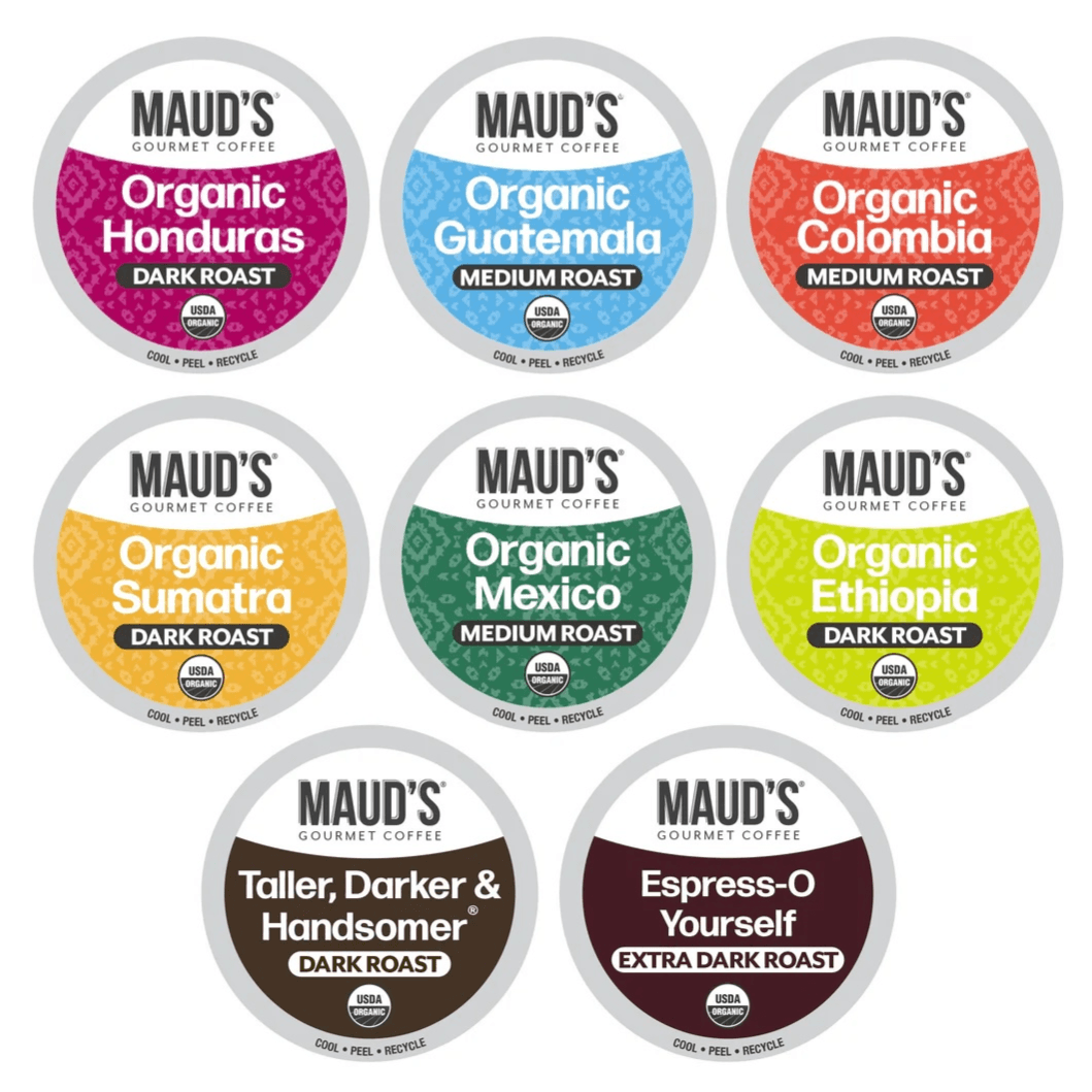 56-Count Organic Coffee Pod Variety Pack: $30