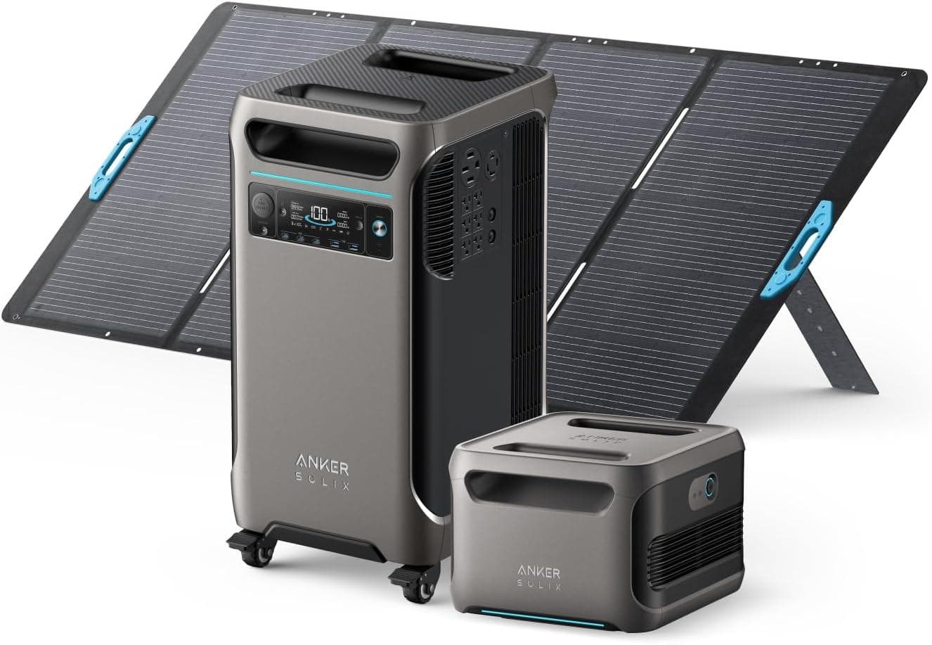 Power Up Anywhere with Anker's Portable Power Station and Solar Panel