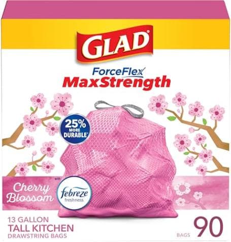 Save 20% on Reliable Glad Trash Bags - Durable & Versatile