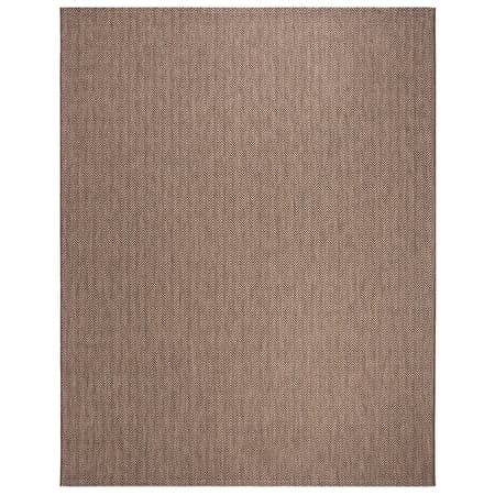 SAFAVIEH Courtyard Dusan Medallion Indoor/Outdoor Area Rug, Navy/Ivory, 8' x 10'