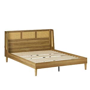 Better Homes & Gardens Springwood Caning King Platform Bed w/ Headboard $105.50 + Free S&H