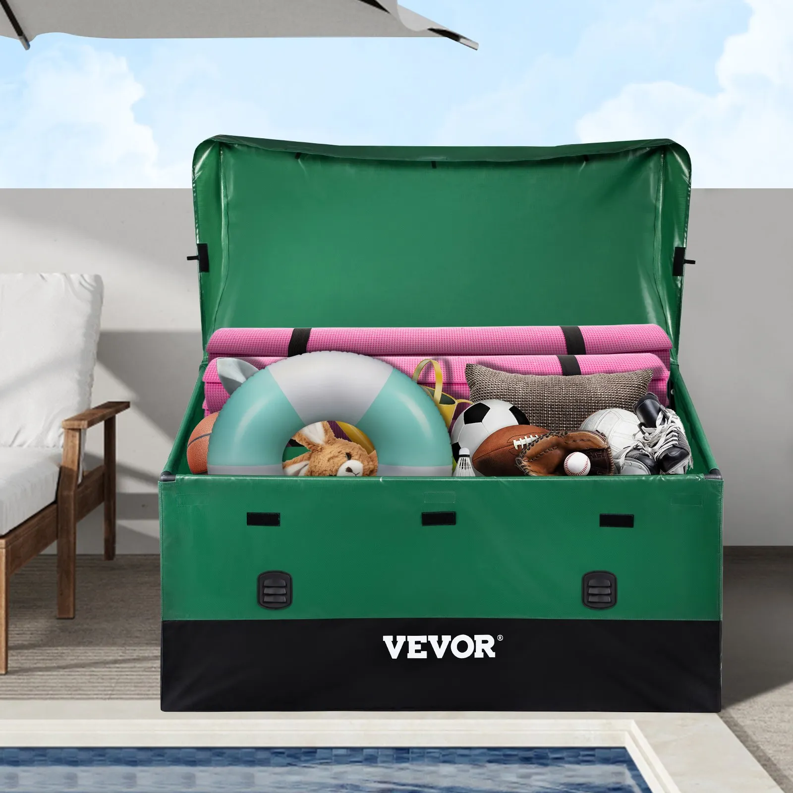 150-Gallon Outdoor Storage Box for $53