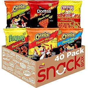 Indulge in Frito Lay's Flamin' Hot Mix Variety Pack - $14.90 with S&S