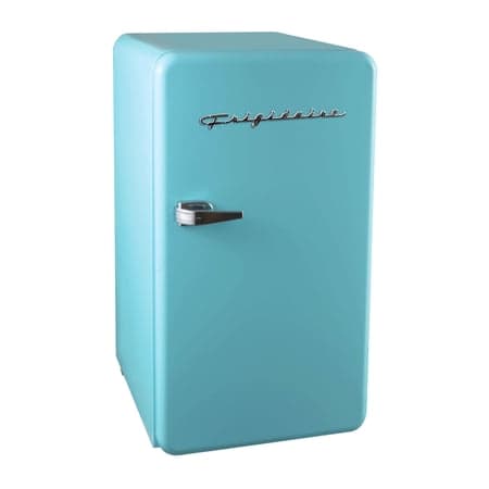 Frigidaire 3.2 Cu. ft. Retro Refrigerator, Mini Fridge with Freezer for Apartment, Dorm, Office, Bedroom, Blue