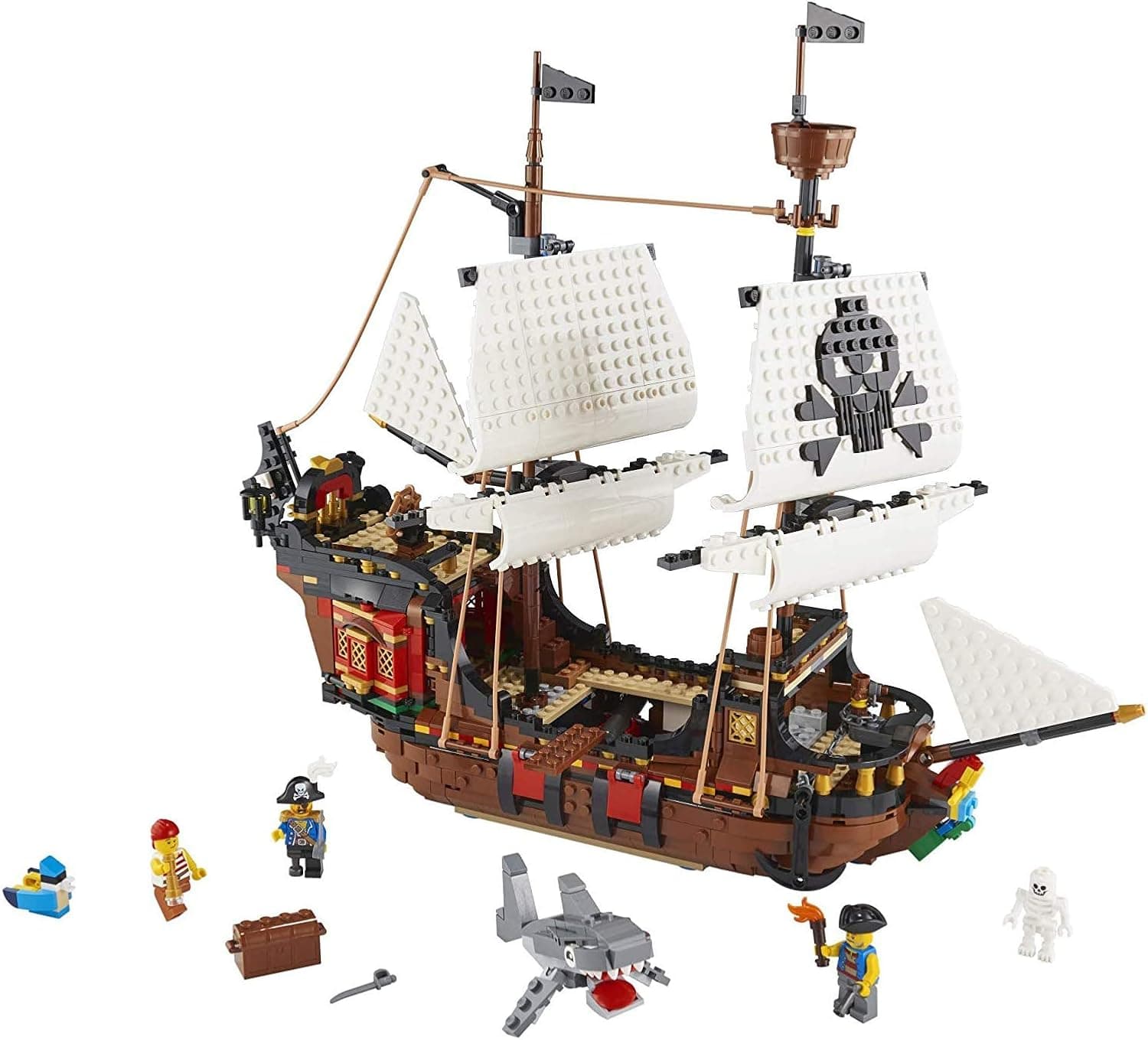 Unleash Pirate Adventure with LEGO Creator 3-in-1 Set