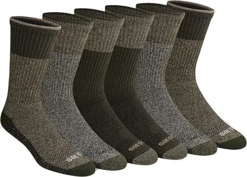 47% Off Dickies 6-Pair Dri-Tech Crew Socks on Amazon