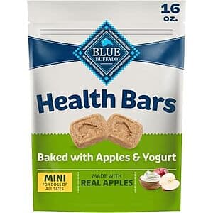 Blue Buffalo Health Bars Mini Dog Biscuits for $1.75 with Subscription