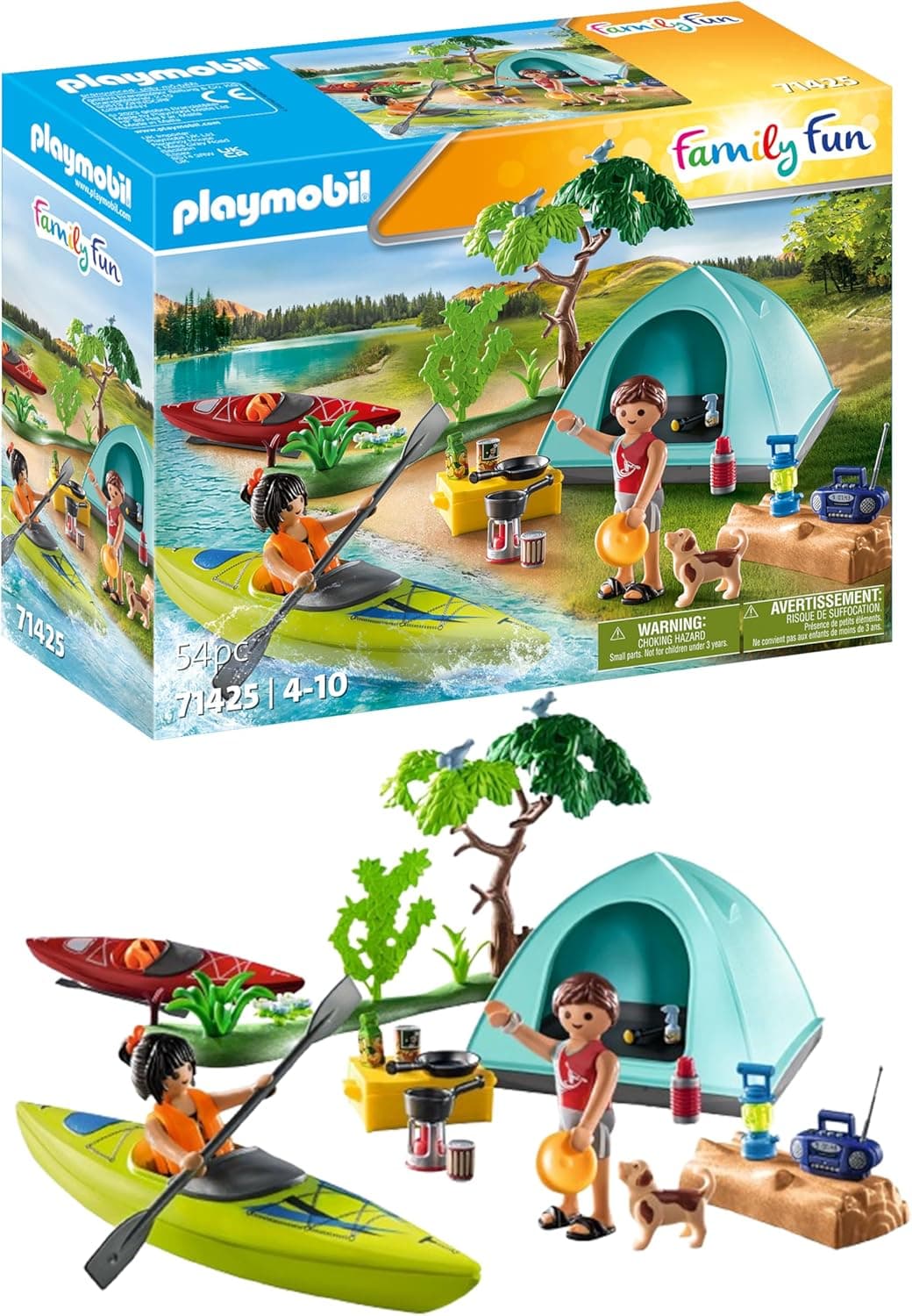 Playmobil Camping Set with Kayaks - 30% Off on Amazon