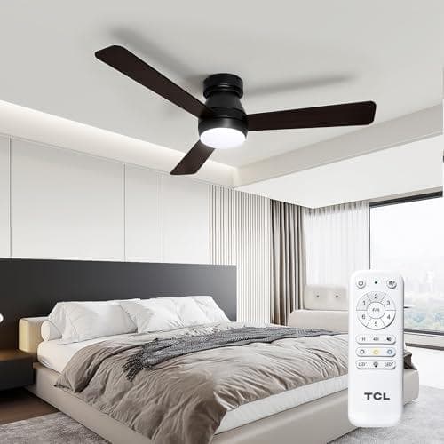 TCL 42-Inch Ceiling Fan with Integrated LED Lighting