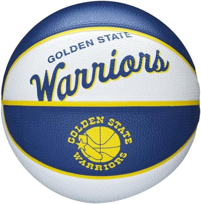 Relive NBA History with the Warriors Retro Mini Basketball