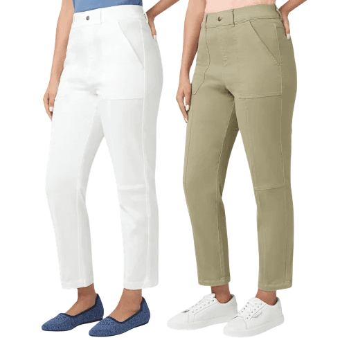 2 Hue Stretch Pants for Just $25 with Free Shipping