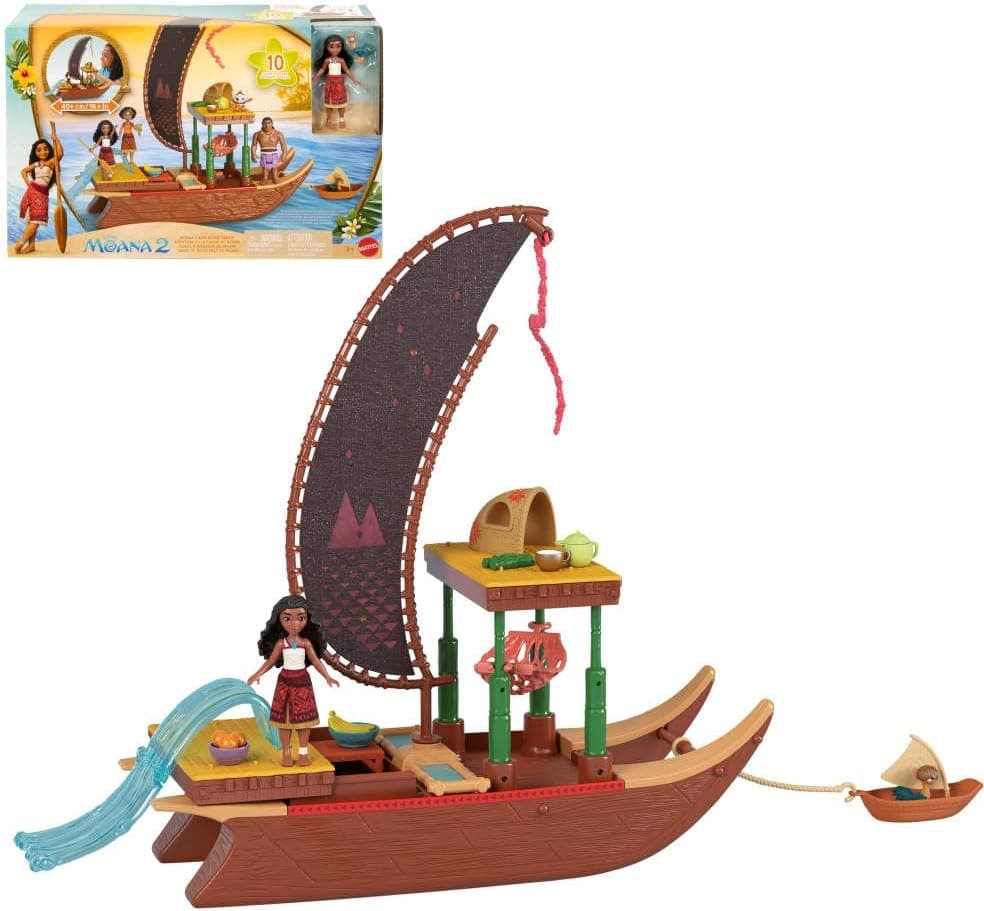 Explore the Seas with Moana's Disney Adventure Playset