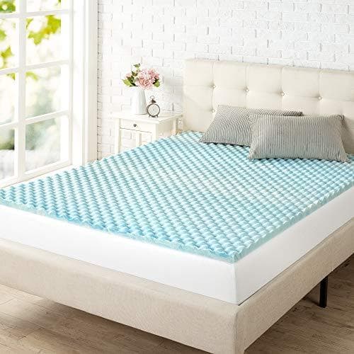 Upgrade Your Sleep with the Zinus Gel Memory Foam Mattress Topper