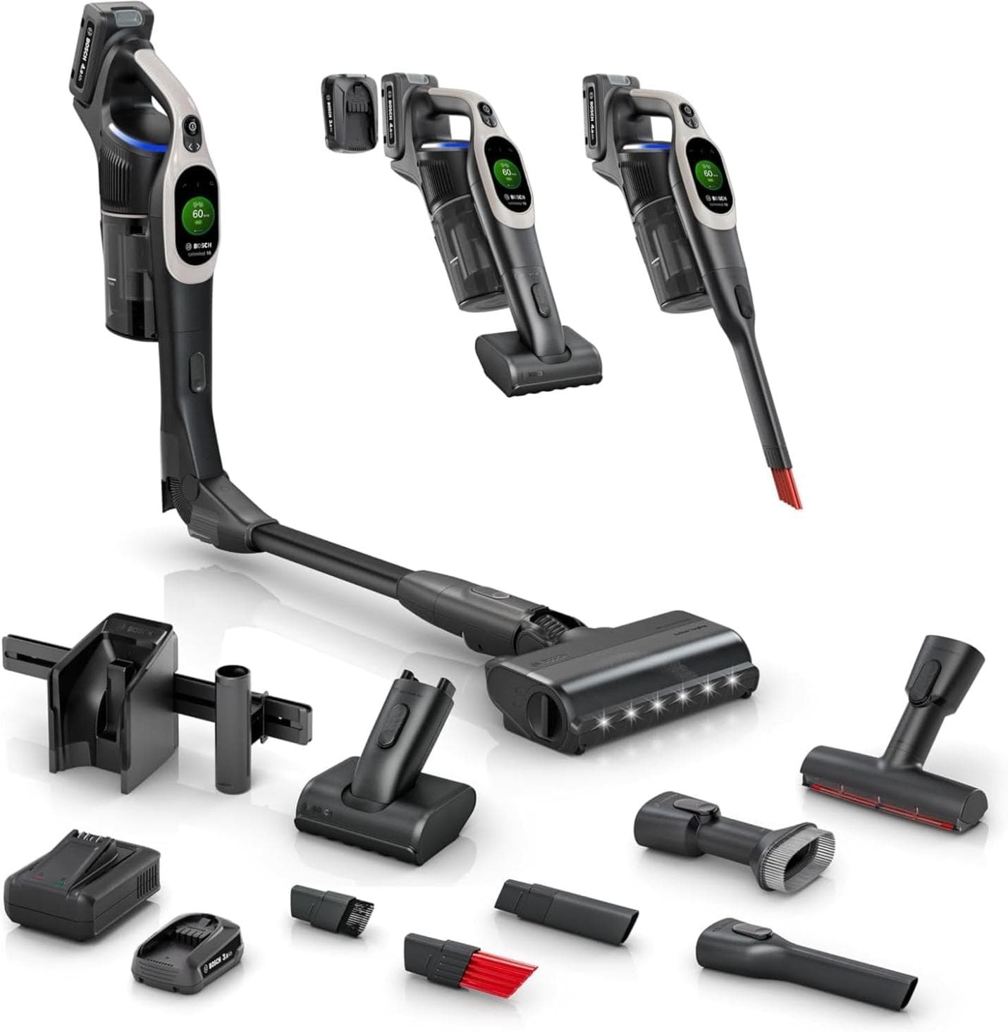 Bosch Unlimited 10 Cordless Stick Vacuum with 2 Batteries - 20% Off