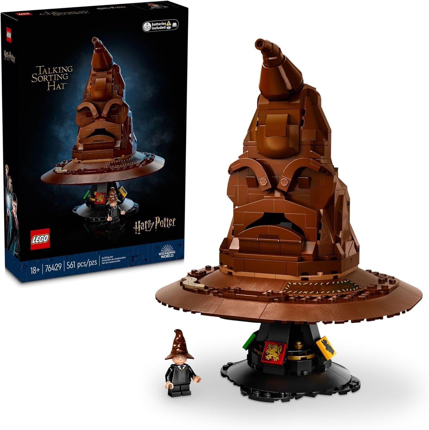 Bring the Magic of Hogwarts Home with LEGO Harry Potter Sorting Hat