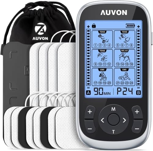 Relieve Muscle Pain with 47% Off Auvon TENS Unit