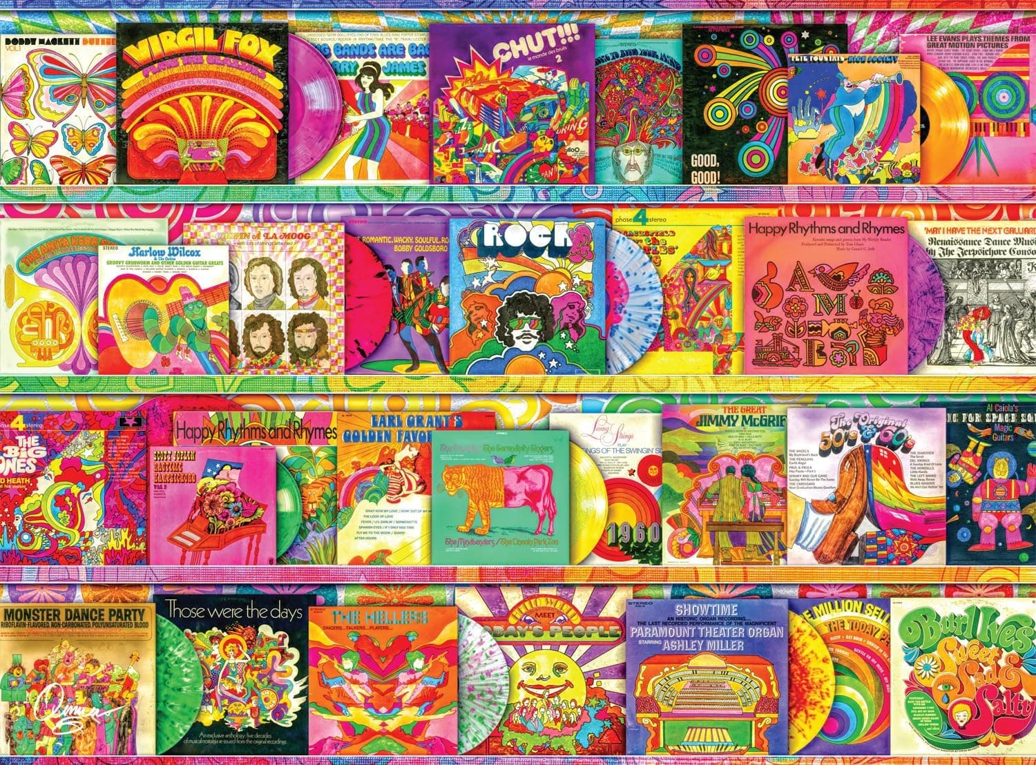 Relive Retro Music with Buffalo Games Jigsaw Puzzle