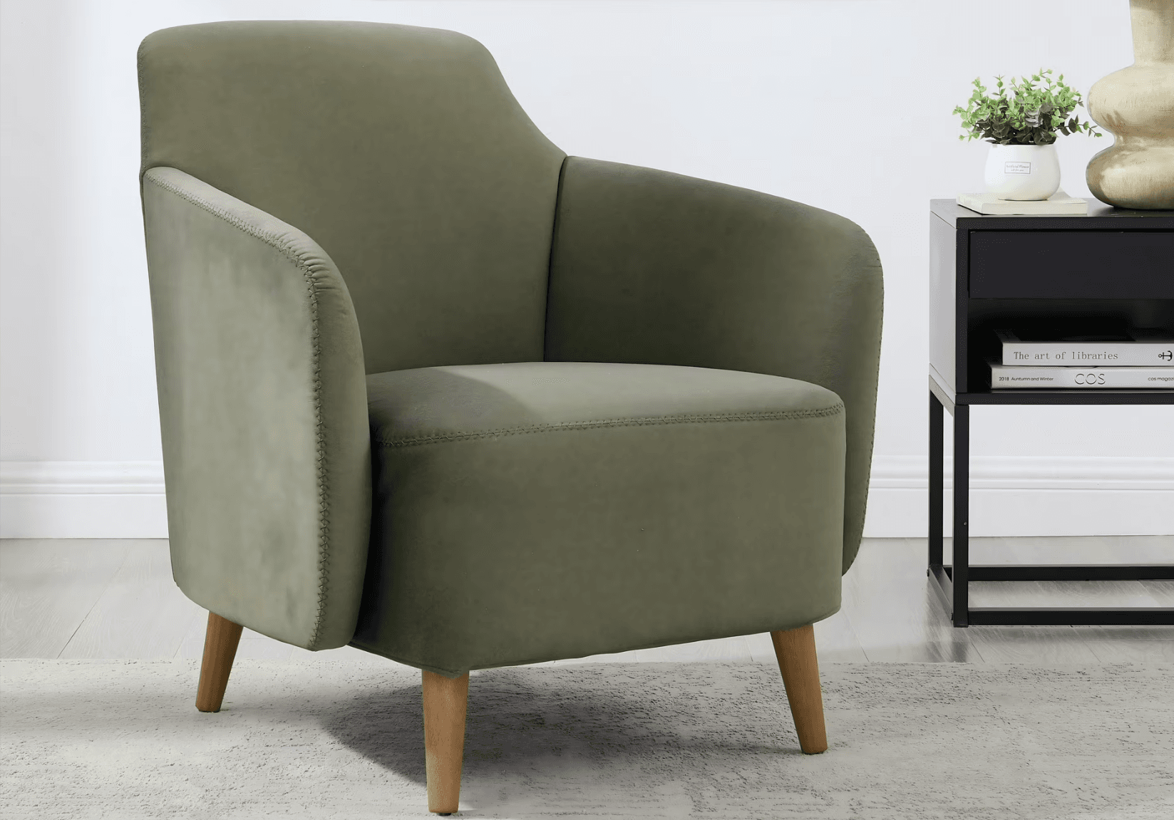 Mainstays Classic Club Chair at Walmart