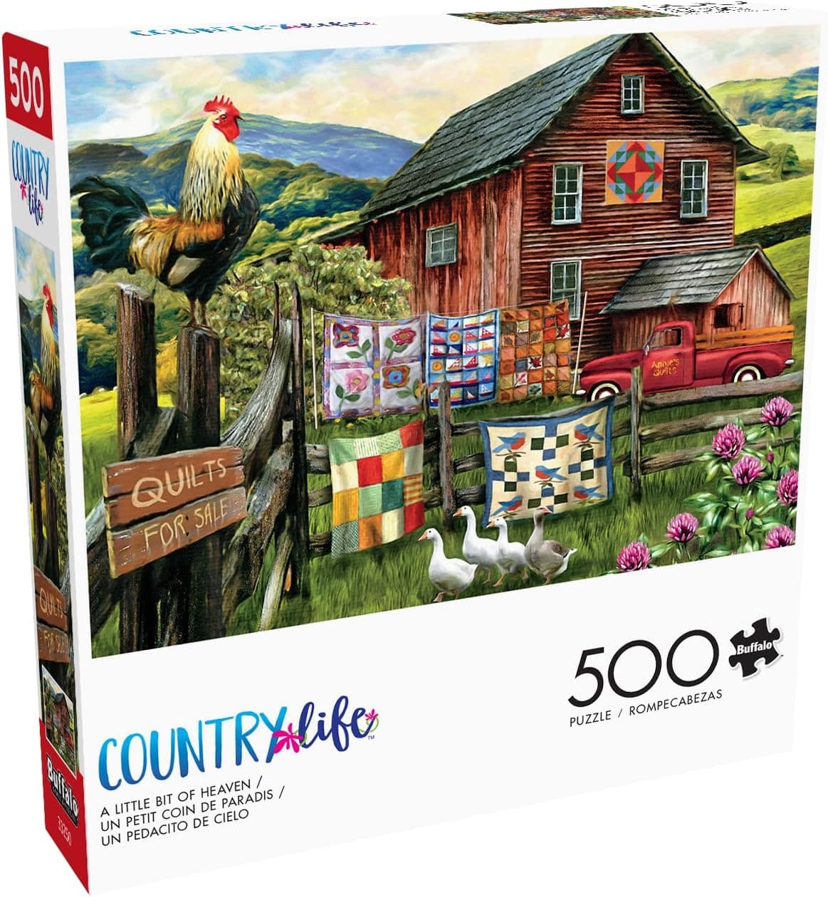 Enjoy a Serene Puzzle Escape with Buffalo Games' 500-Piece Masterpiece