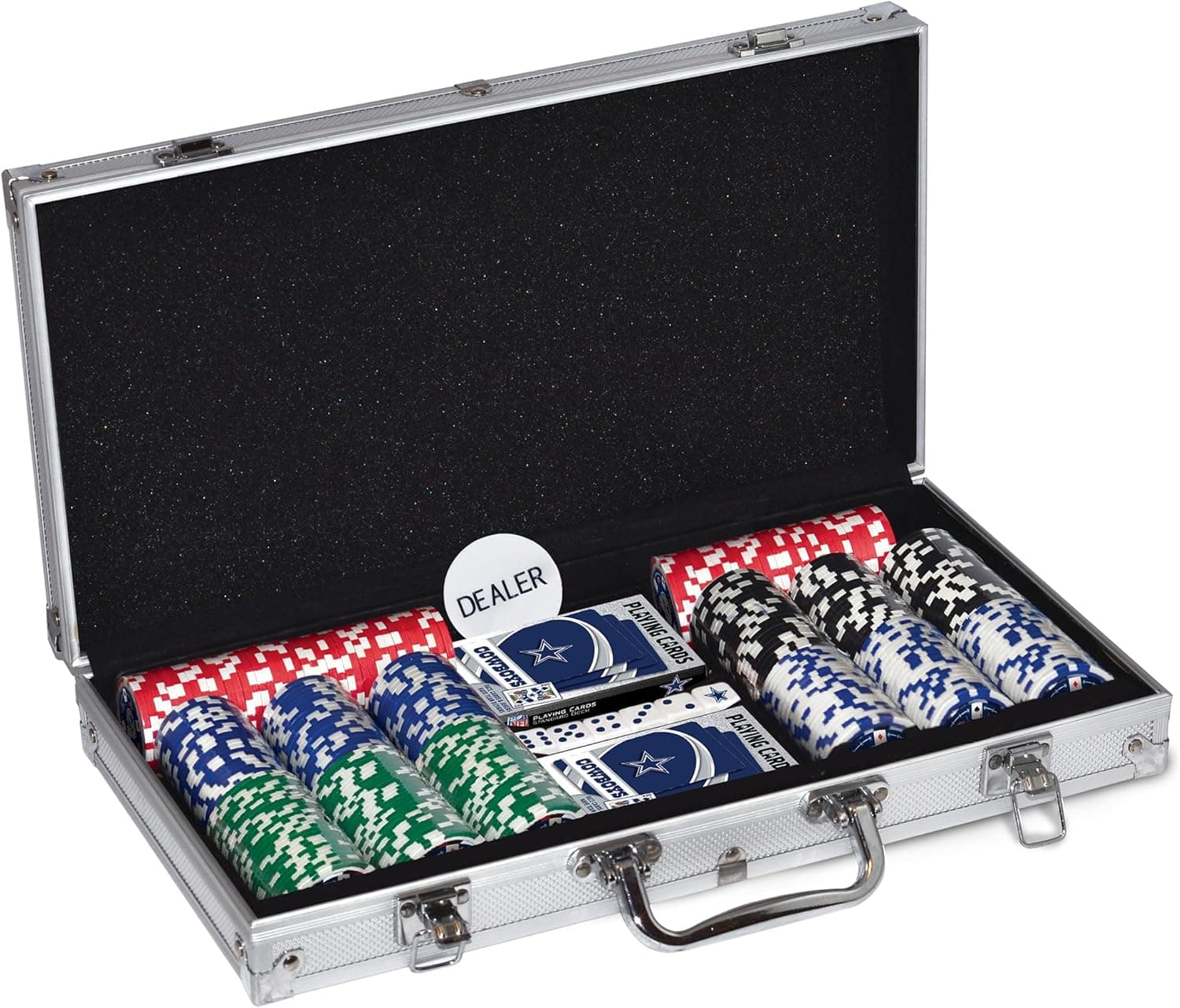 Bring the Stadium Home with the NFL Dallas Cowboys Poker Chip Set