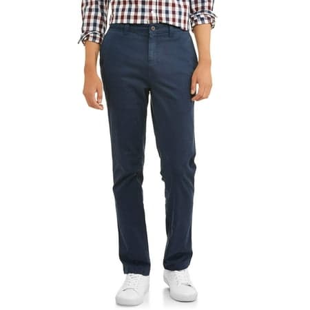 George Men's & Big Men's Slim Fit Chino Pants, Sizes 28-42