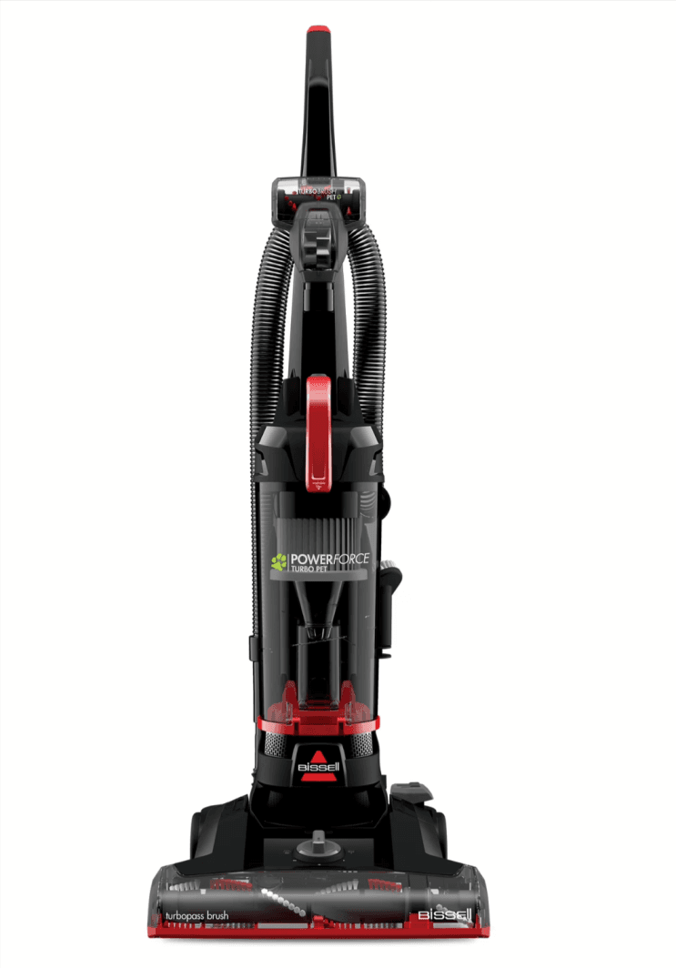 BISSELL PowerForce Helix Turbo Pet Vacuum - Powerful Cleaning