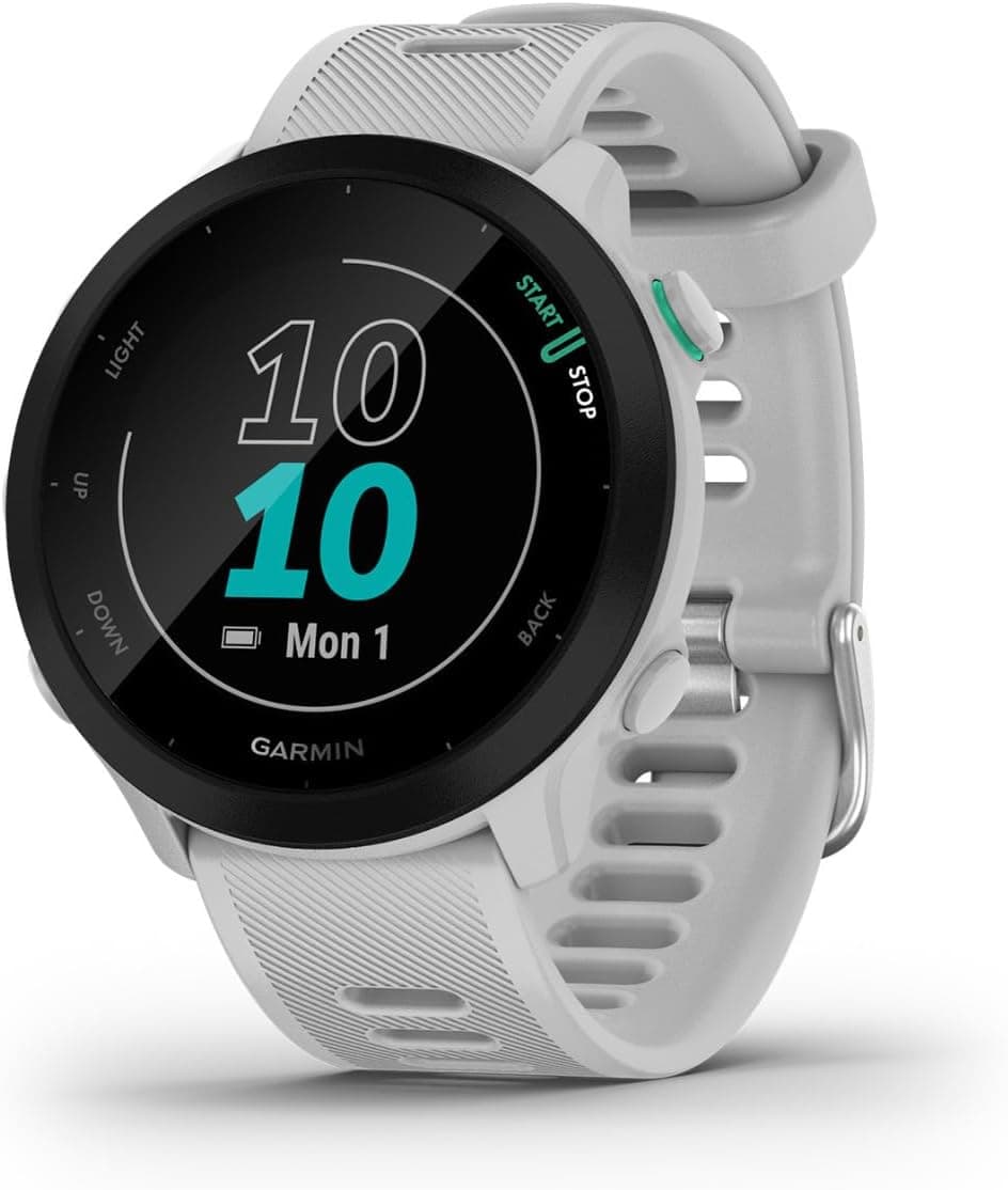 Garmin Forerunner 55: GPS Running Watch with Workouts, 2-Week Battery
